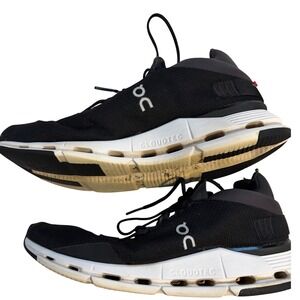 On Cloudswift Mens Running Shoes Black White US 10.5 EU 44.5